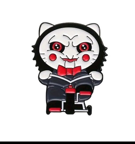 Hello kitty saw pin - saw, badge