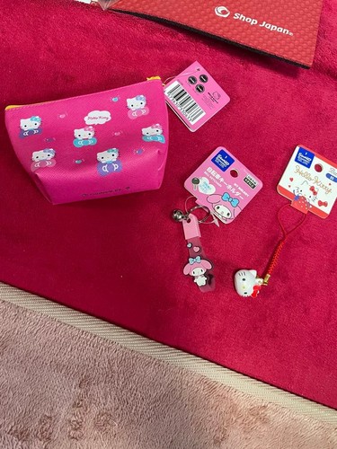 Hello kitty sanrio pouch - kitty, charm