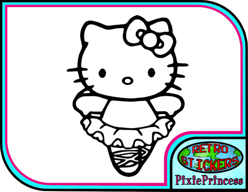 Hello kitty ballerina - hello,