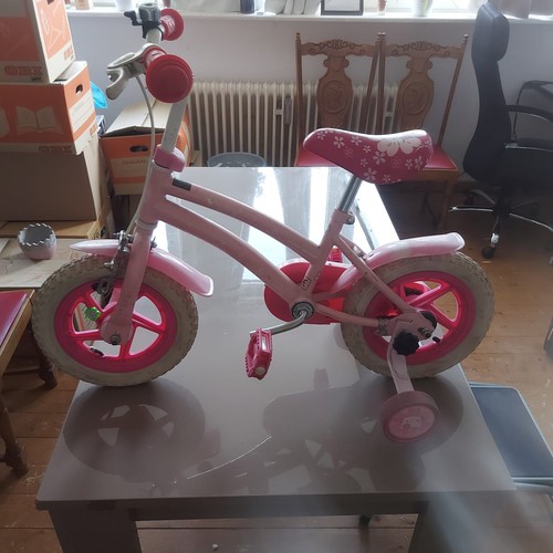 Bicicletta bambina con ruote - bicicletta,